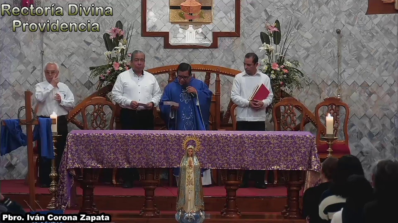 SAGRADA EUCARISTÍA LUNES 02 DE MARZO DE 2026 18:30 hrs.
