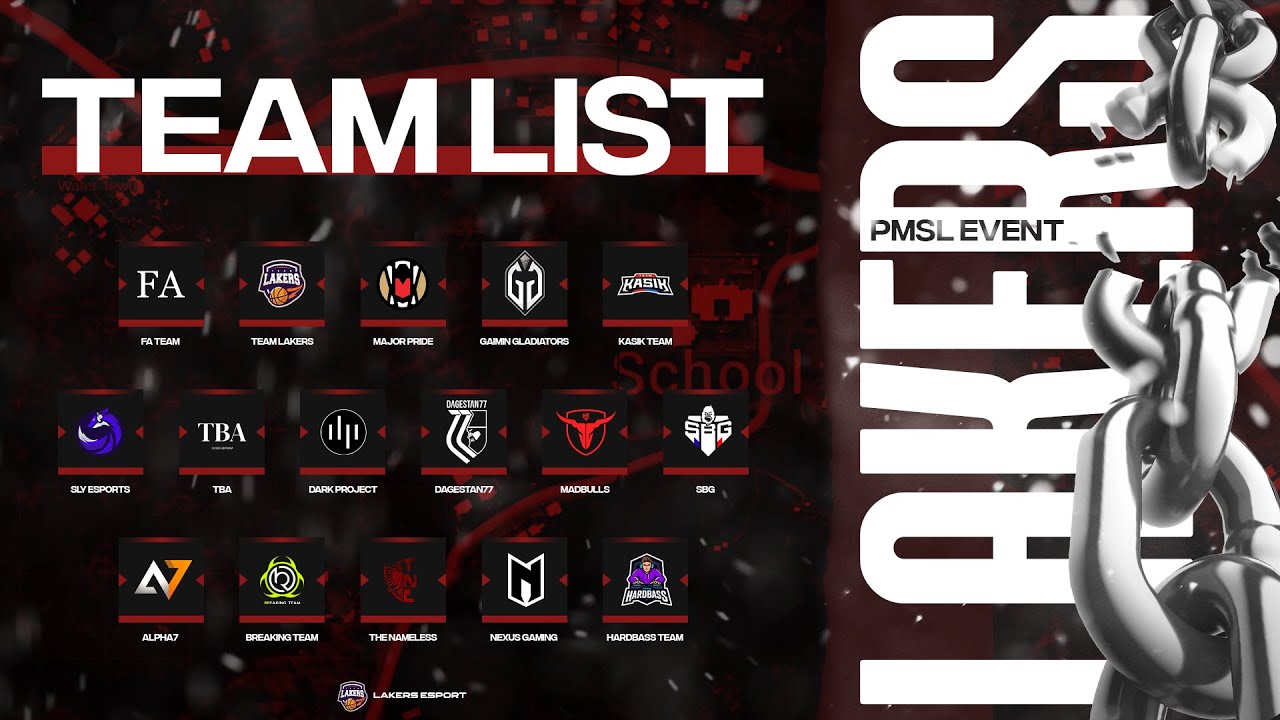 LAKERS PMSL EVENT | PUBG MOBILE | KALAMBOOR