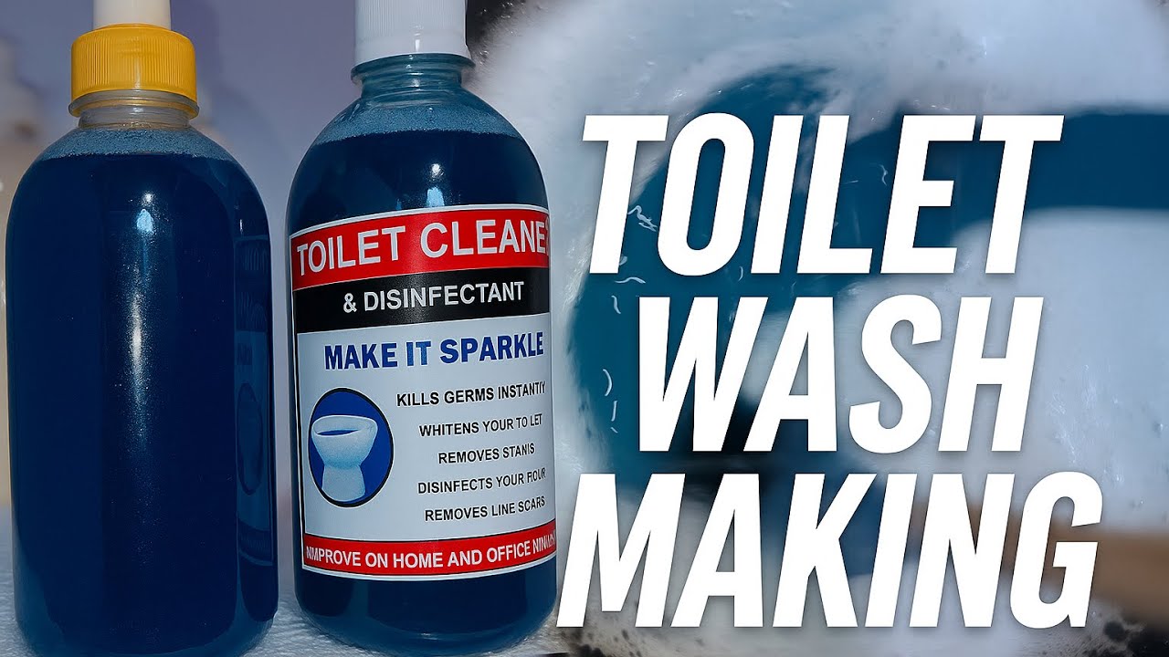 How to make toilet wash, little capital, lots of profit in selling toilet wash