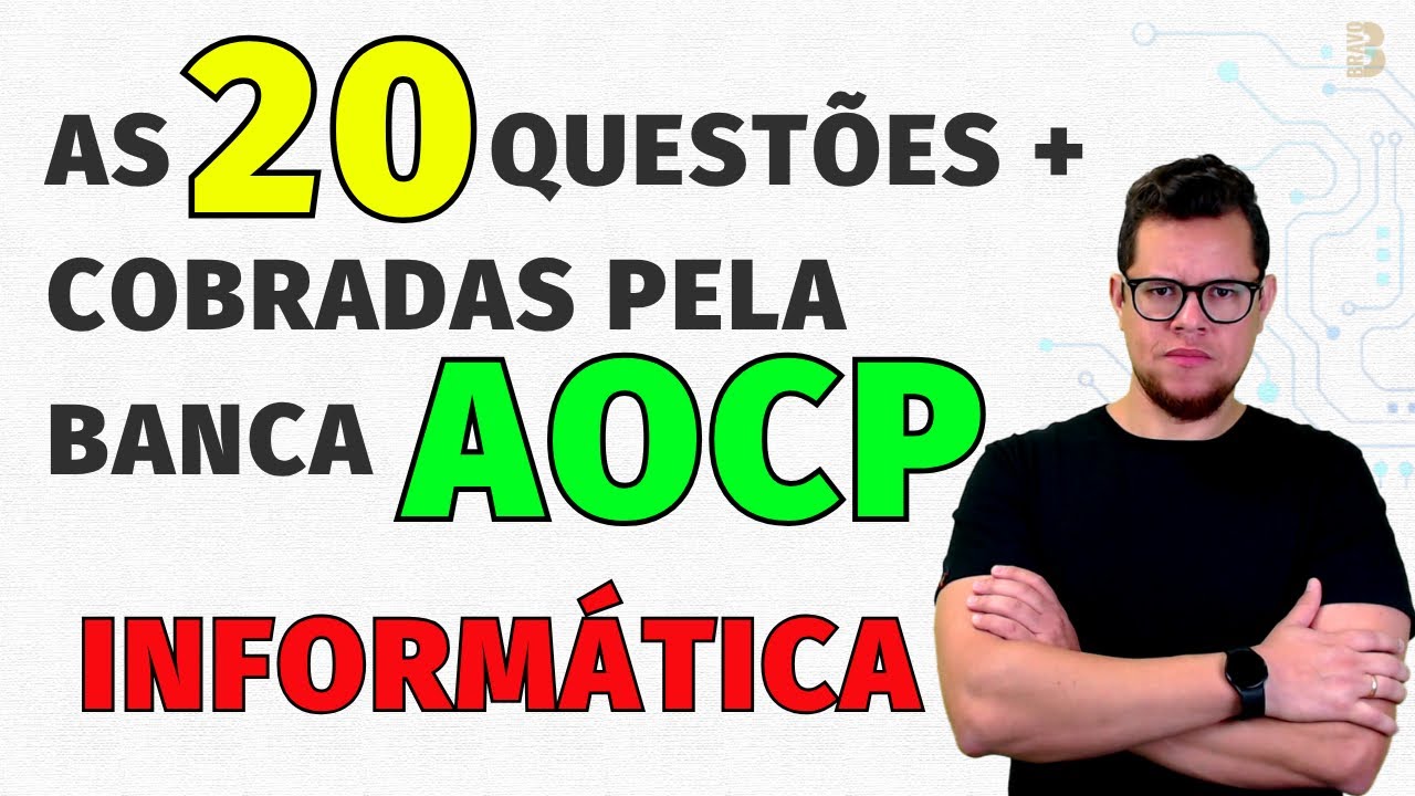 INFORMÁTICA PARA CONCURSO DA POLÍCIA PENAL-MG 2025