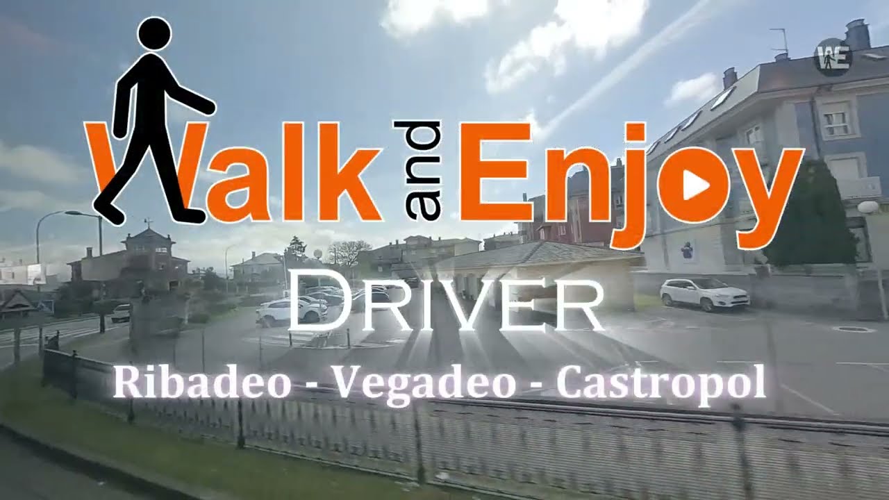 🚌 De RIBADEO a VEGADEO y CASTROPOL 🚌 Carretera N-642 y N-640 por la RIBERA DEL RÍO EO