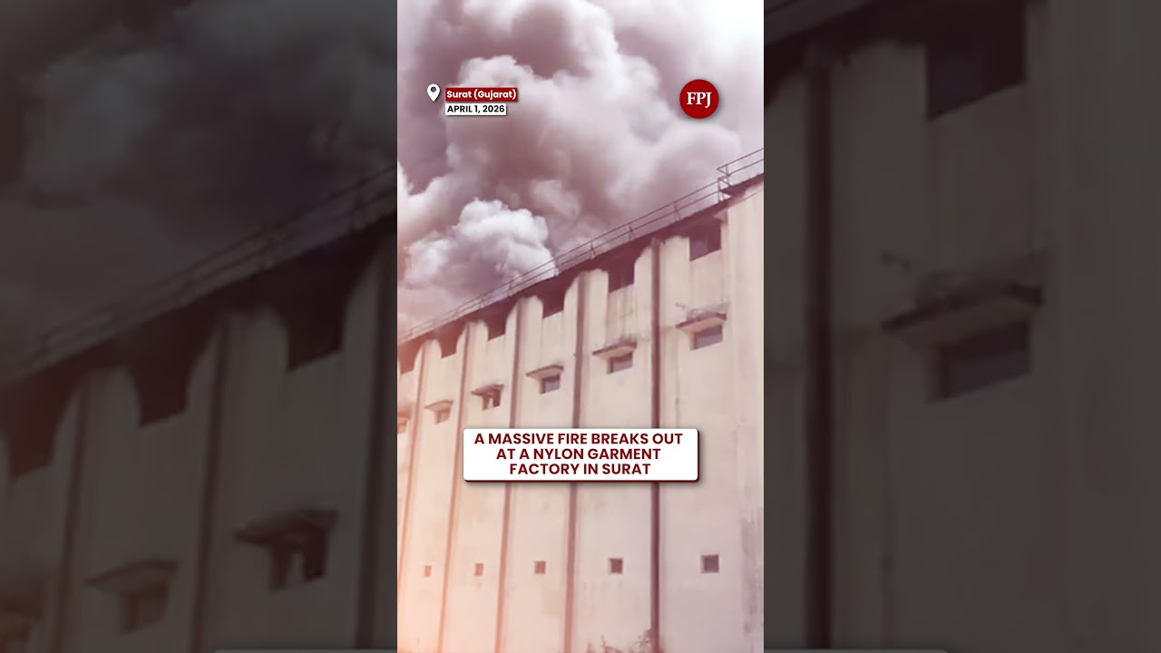 Surat Factory Blaze: Fire Breaks Out in Nylon Garment Unit