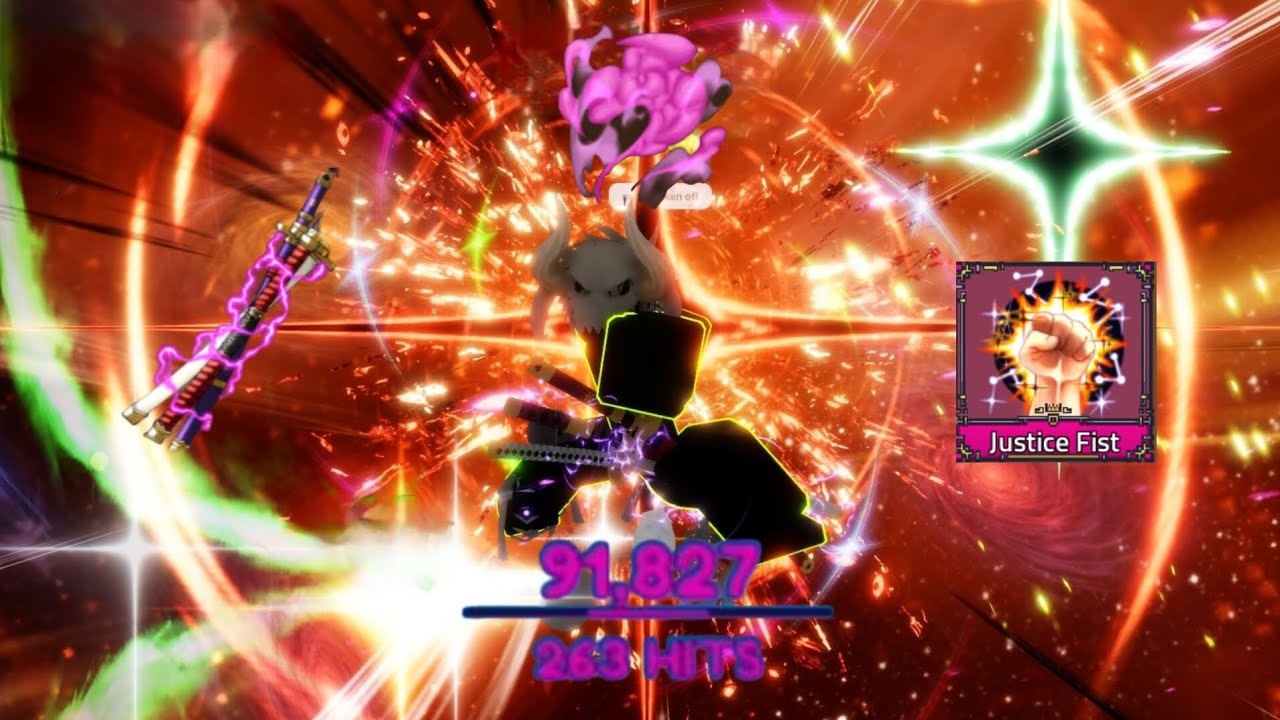 Gas and Justice Fist is the Meta!!... [King legacy pvp upd 9]