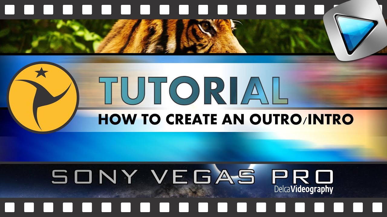 🎞 TUTORIAL CREA UN INTRO O OUTRO EN SONY VEGAS PRO 🎞