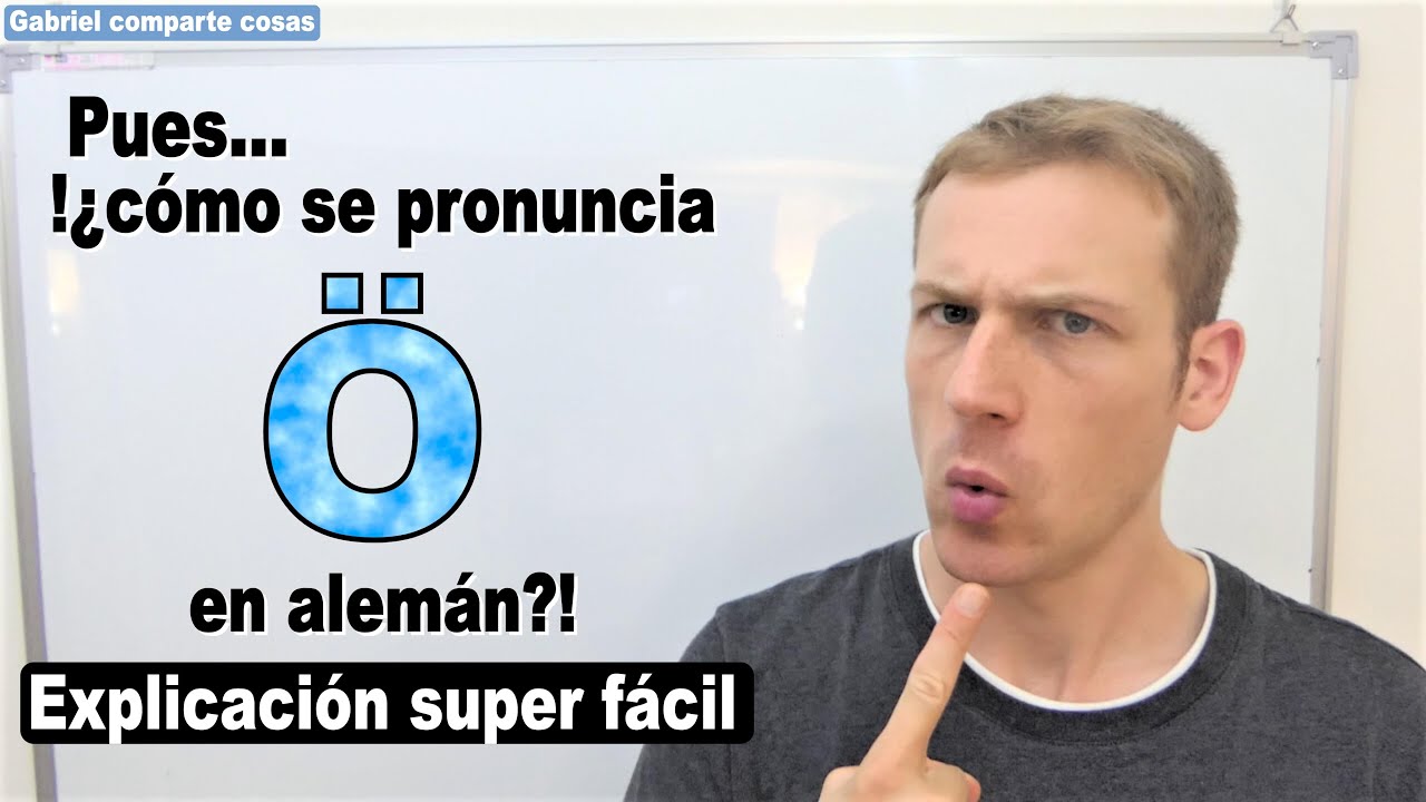 !¿Cómo se pronuncia "Ö" en alemán?! - Explicación super fácil - Deutsche Aussprache von Ö