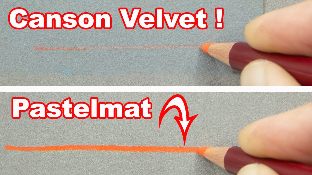 Canson Velvet PROBLEM! - Pastel Pencil Skipping - NOT Working - Jason Morgan