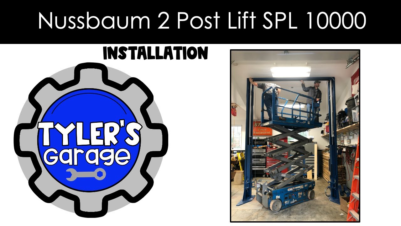 Installing the Nussbaum SPL 10000 Automotive Lift