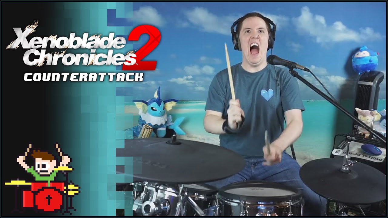 Counterattack From Xenoblade Chronicles 2 On Drums!