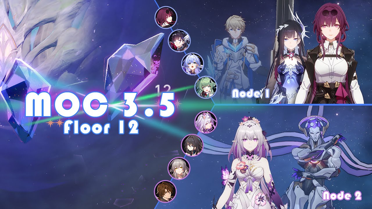 MOC 3.5 | Kafka x Hysilens & Castorice | Memory Of Chaos 12 | Honkai Star Rail