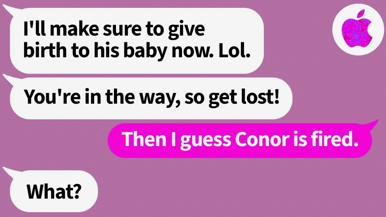 After having a kid with my husband and trying to kick me out of the house
