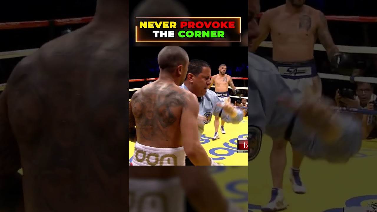 HE FORGOT THE COACH CAN FIGHT BACK || #boxing #mma #ufc #sports #shorts