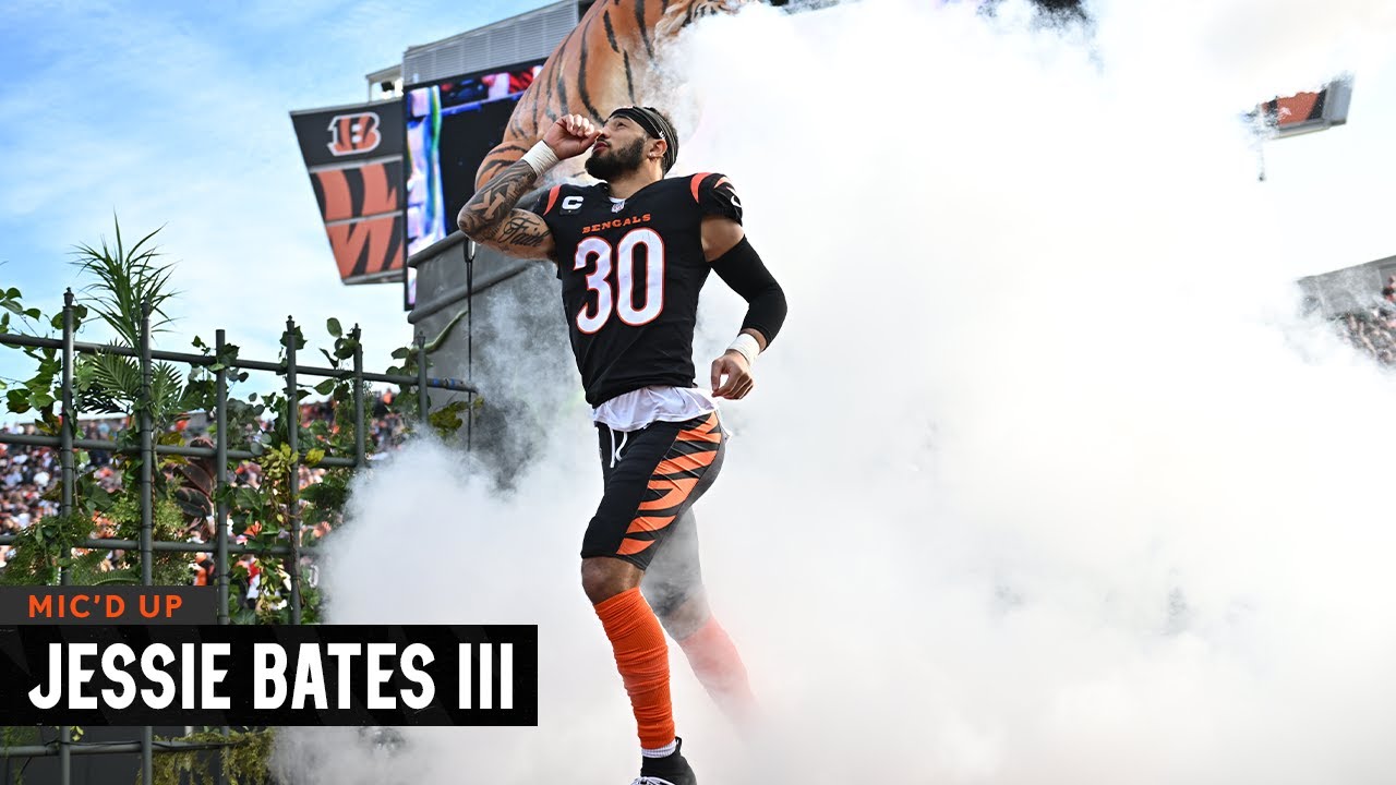 Jessie Bates Mic'd Up Against the Ravens | Cincinnati Bengals