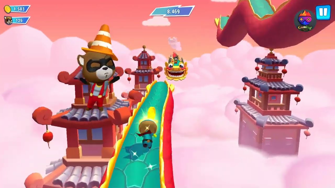 Talking Tom Hero Dash - 2025 | #TalkingBen (iOS, Android Gameplay) |#Shorts - Part - 3 | FHD