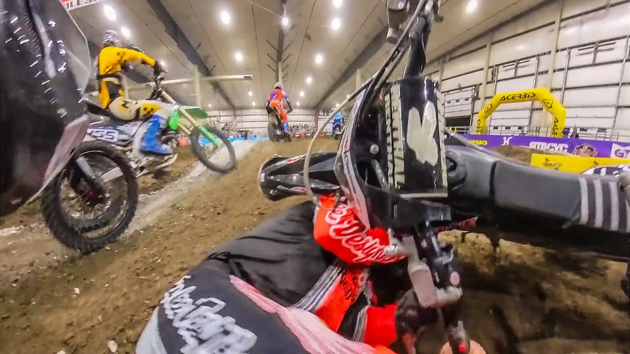 When You Almost Pull The Holeshot, And Then This Happens….