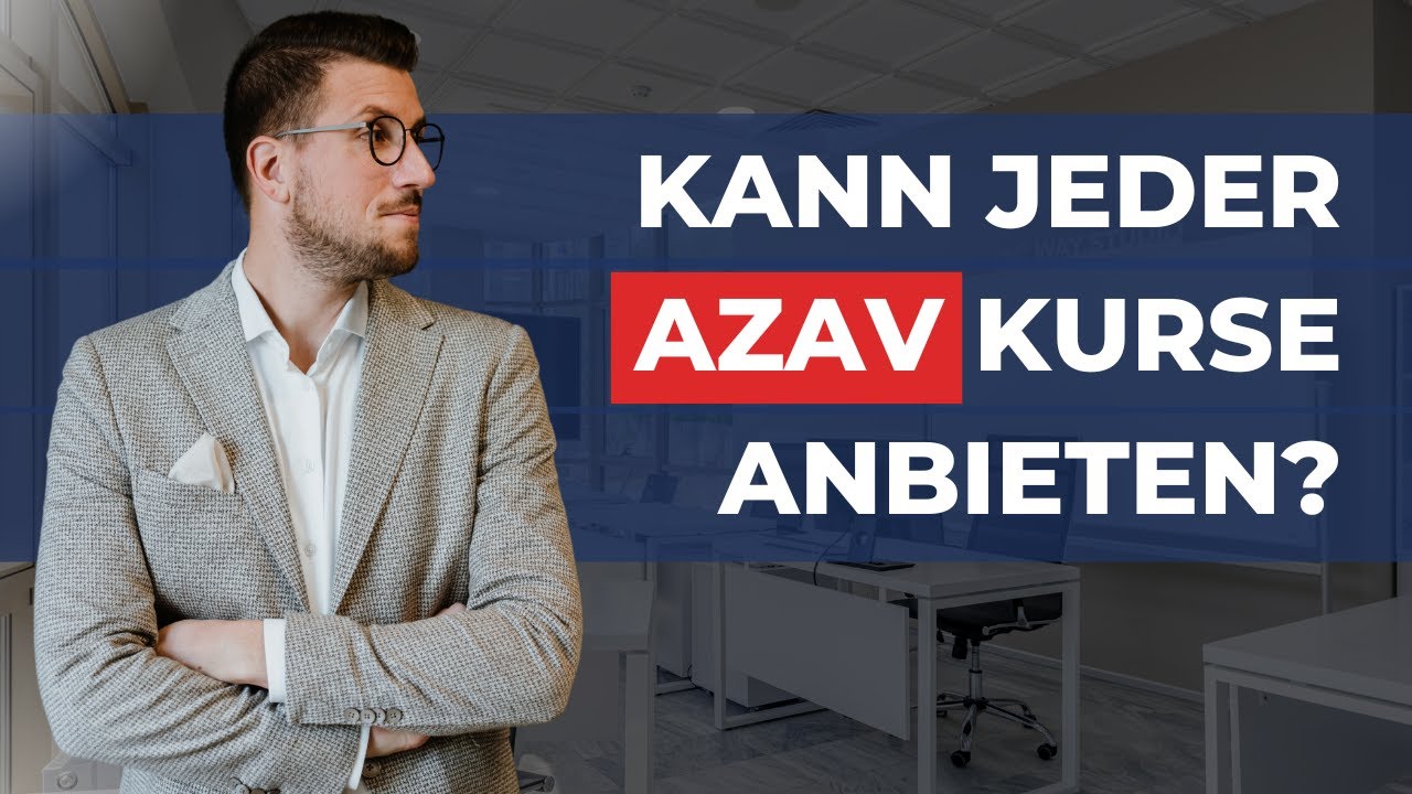 Mit diesen Kriterien kannst du AZAV Träger werden