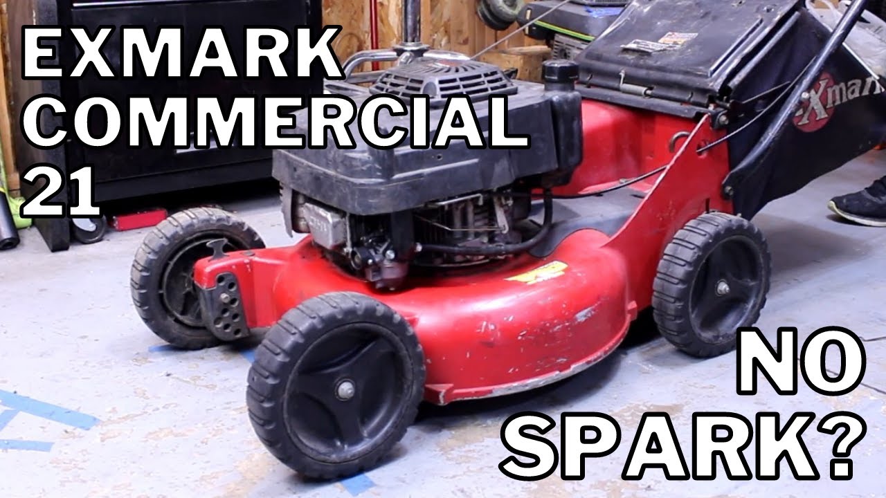 eXmark Commercial 21 - No Spark? Will it Run?
