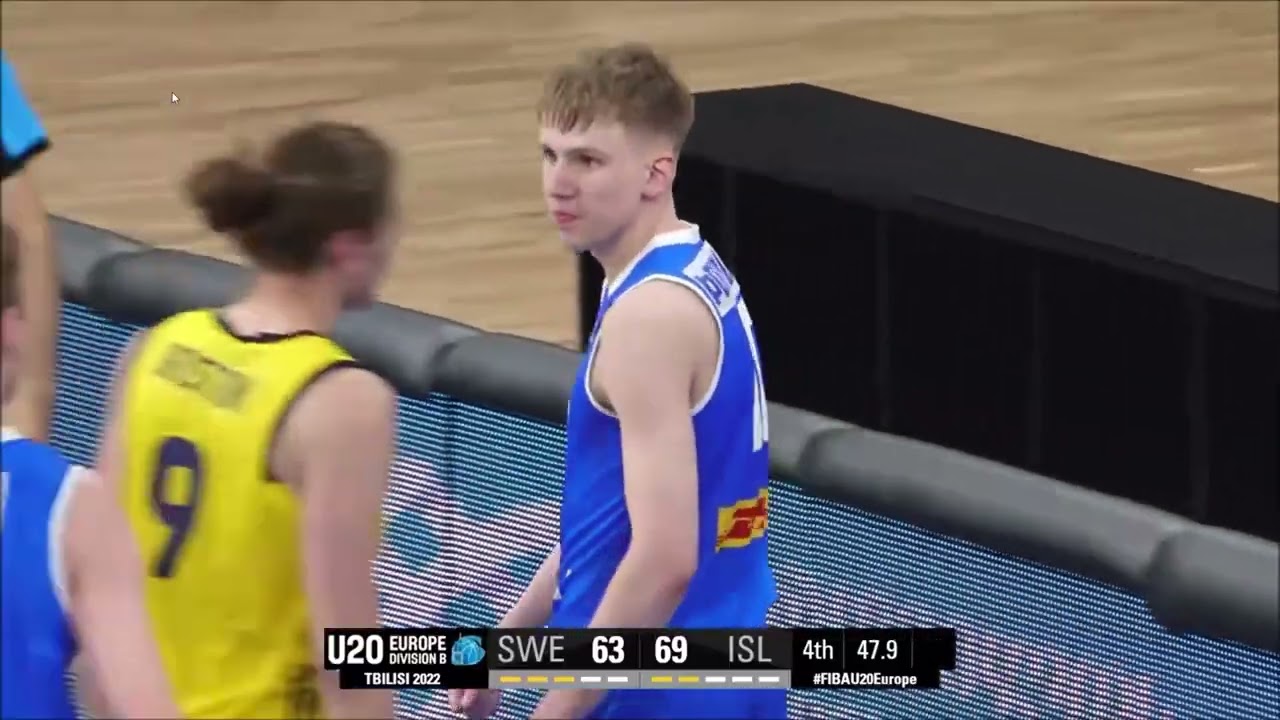 Thorvaldur Orri Arnason - Highlights U20 European Championship 2022 Div B