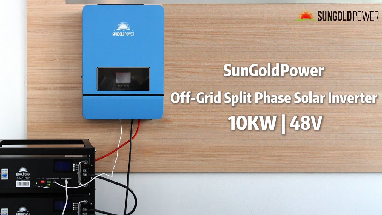 Unlock Off-Grid Power: 10kW SunGoldPower Inverter with WiFi | Scalable, Smart & UL Certified