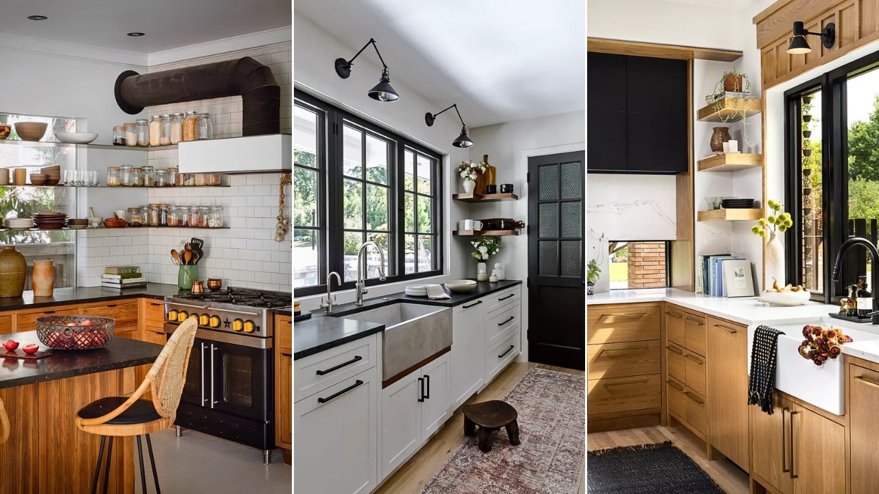 10 Stylish Kitchen Floating Shelves