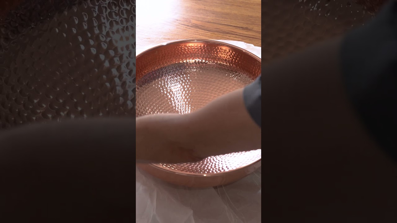 Come unbox my brand new hammered copper sink!