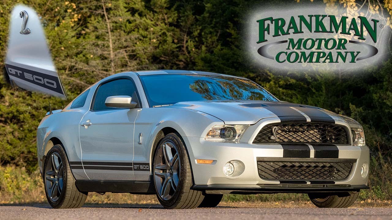 14K Mile - 540HP - 2010 Ford Mustang Shelby GT500 ​- Frankman Motors Company - Walk Around/ Driving