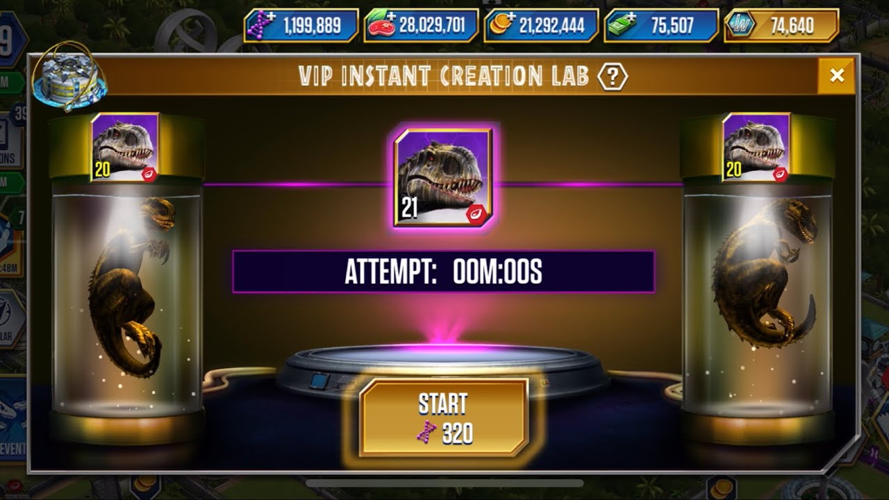 INDOMINUS REX GEN 2 (EVO 3) - JURASSIC WORLD THE GAME