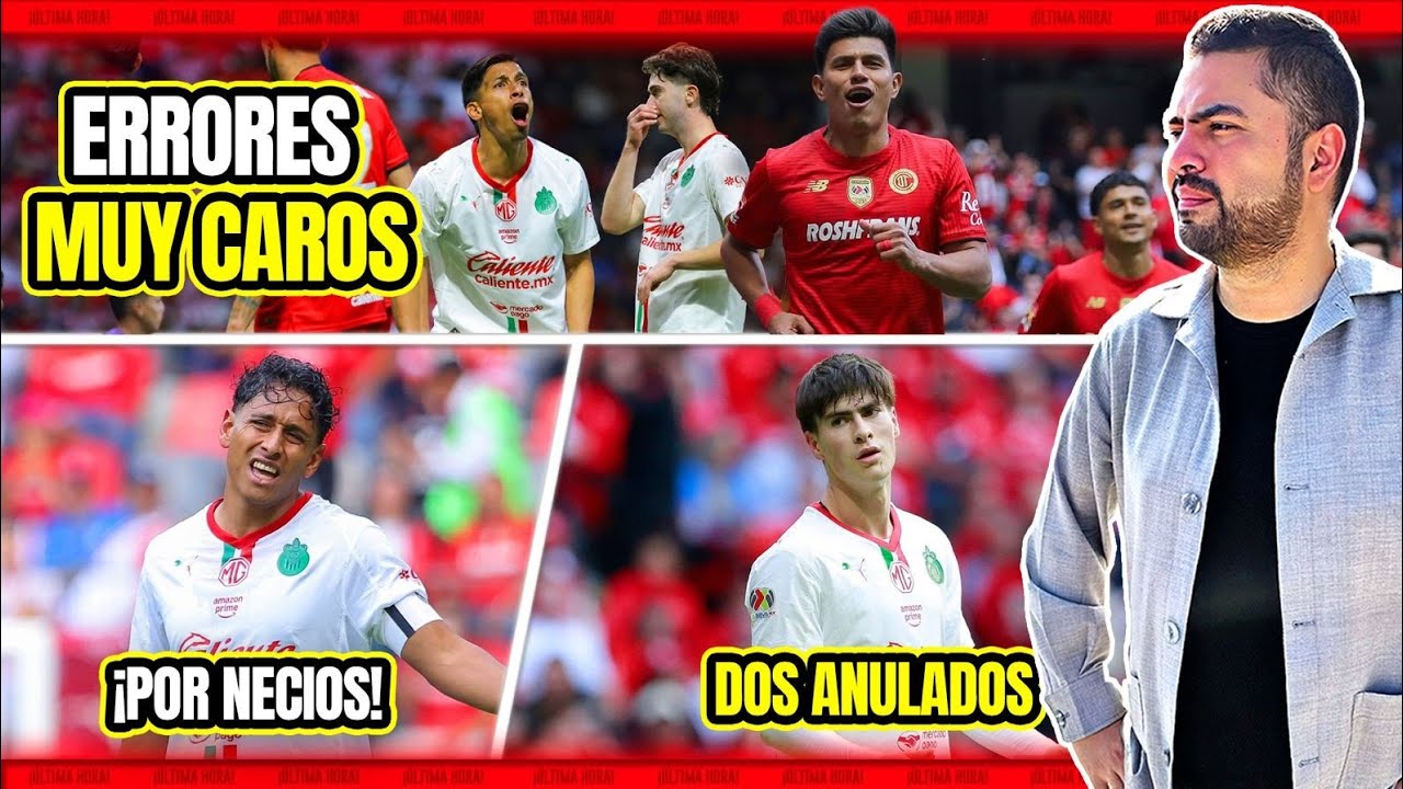 🔥 CHIVAS PIERDE EL LIDERATO DEL TORNEO! Romo se volvió a romper. Anularon Doblete a Hormiga 