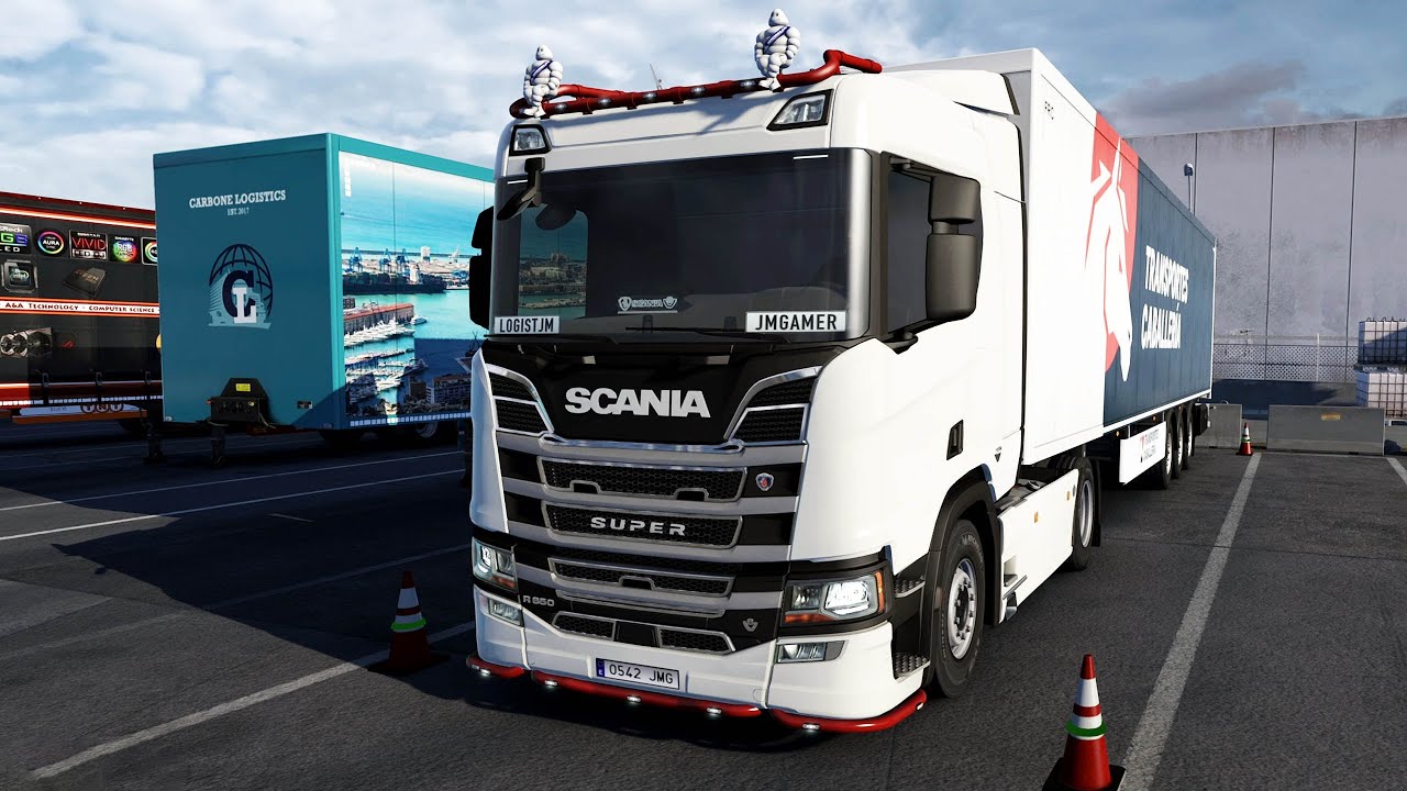 First Route With My New Scania R650 Truck Barcelona - Almer&iacute;a | #35 ETS2 SCS