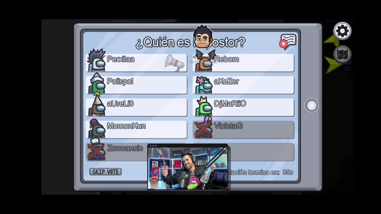 Funan a DjMario sin ponerse de acuerdo... (La mejor partida de Auron sin ser impostor).