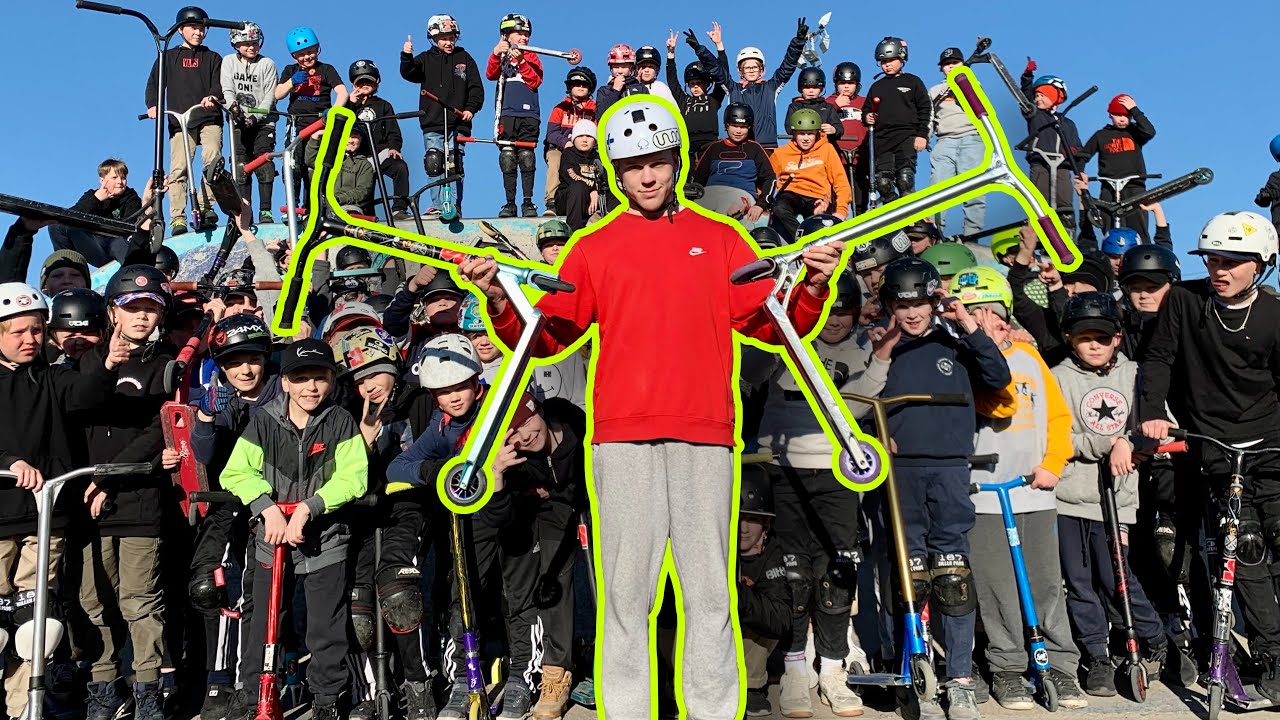TESTAILLAAN FANIEN SCOOTTEJA SKEITTIPARKILLA OSA 2
