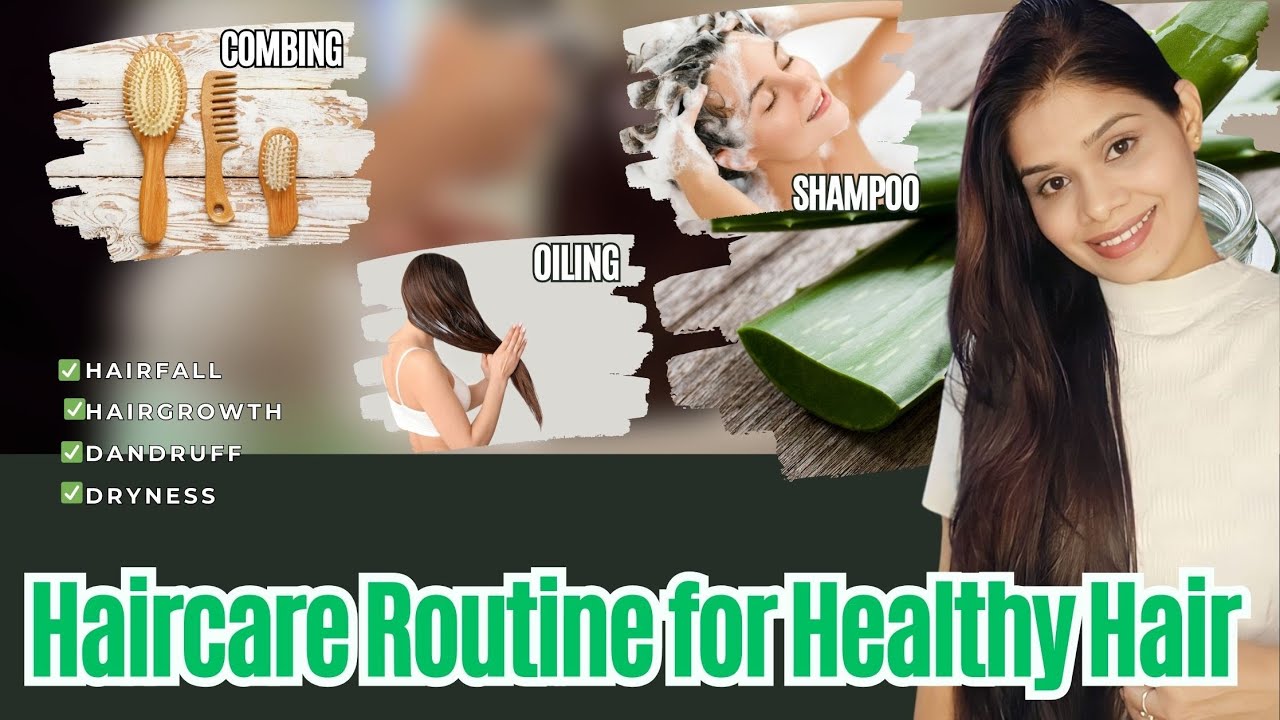 Haircare Routine 2024 for Healthy Hair | Hair Growth |  Home Remedies #haircare