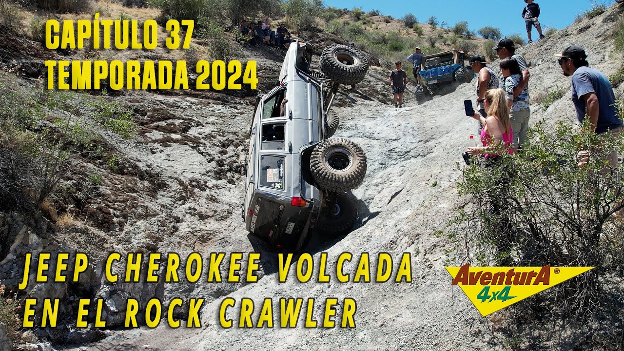 Jeep Cherokee volcada en Los Andes _ Aventura 4x4