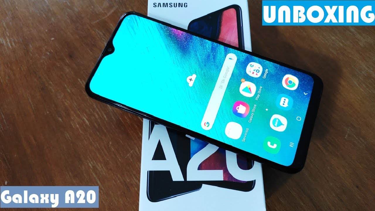 Unboxing Galaxy A20 | Primeras Impresiones!!!