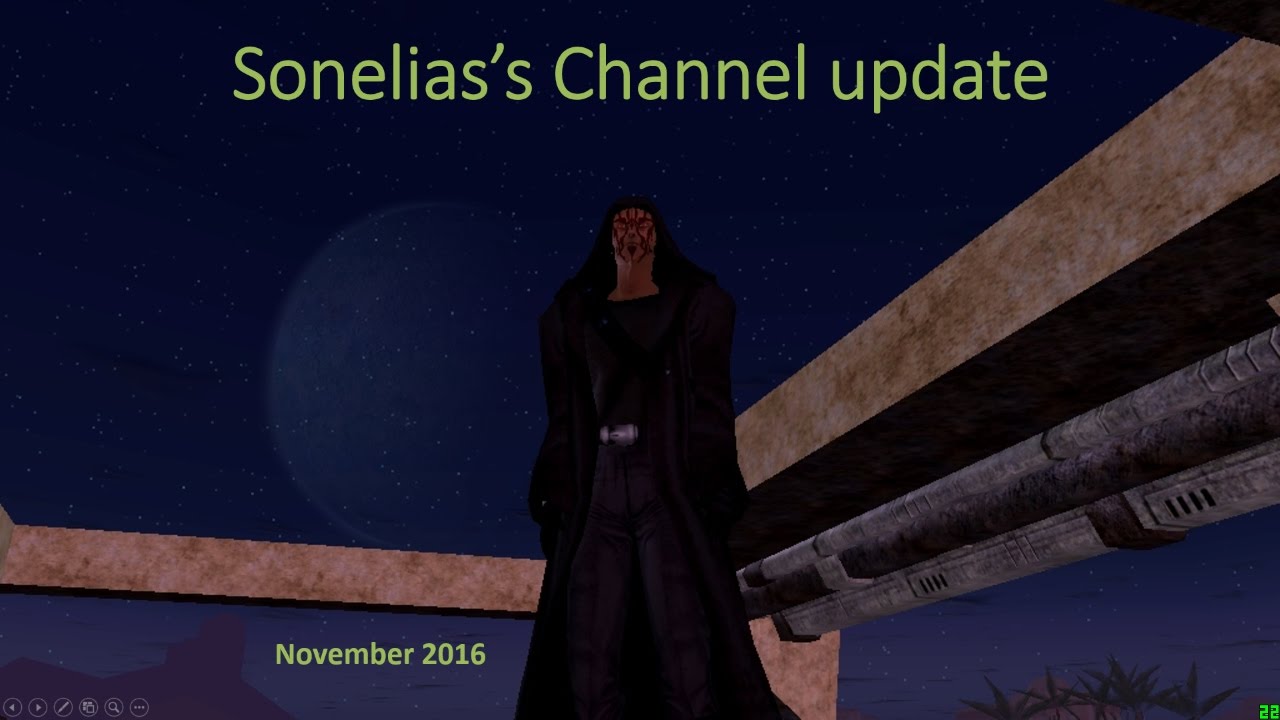 Sonelias - Channel Update 1 -  2016 Nov