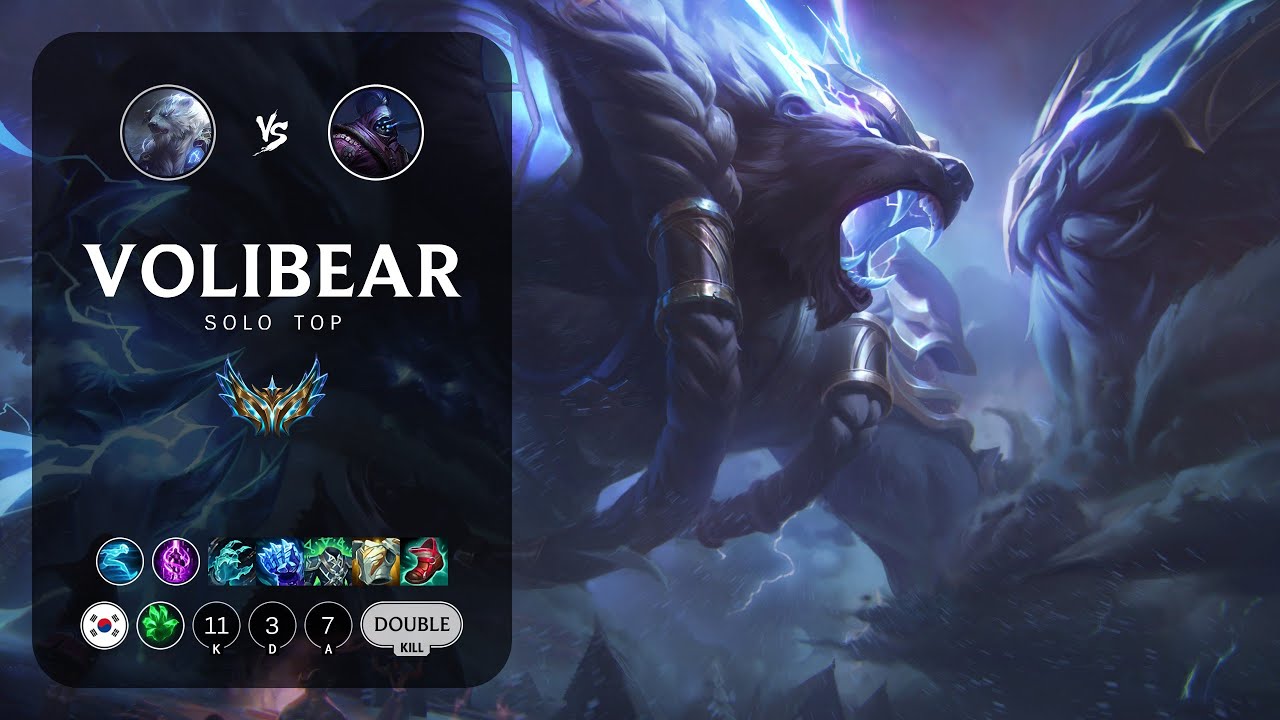 Volibear Top vs Jax - KR Challenger Patch 13.24