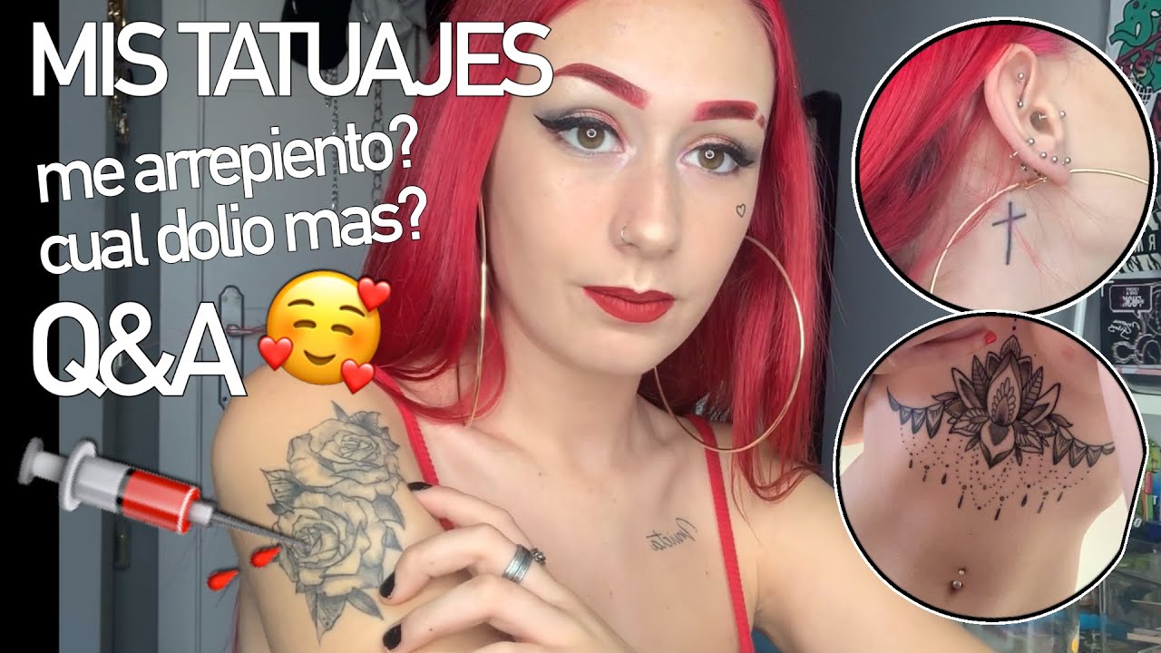 Respondo preguntas de mis tatuajes