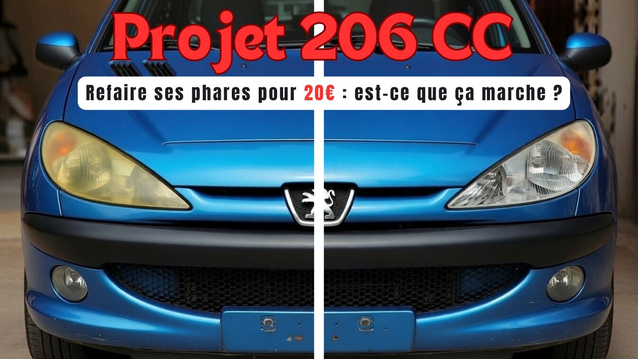 Refaire ses phares pour 20€ : est-ce que ça marche ?