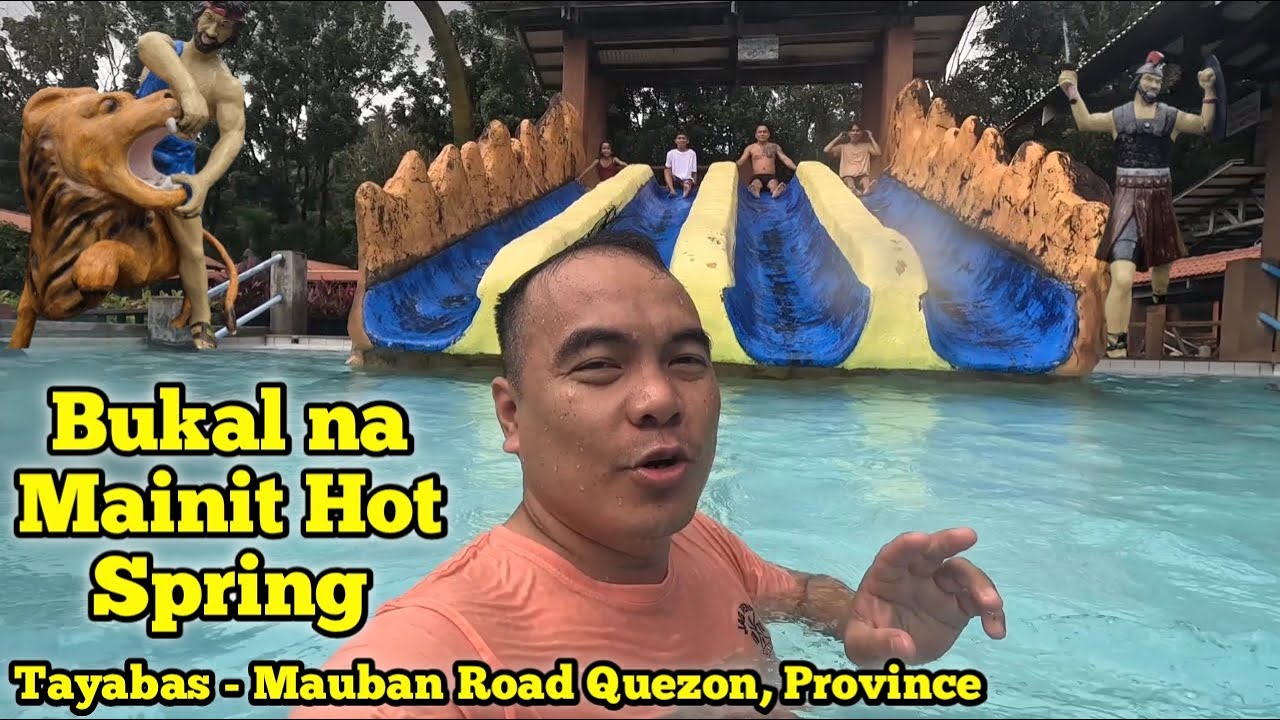 Bukal na Mainit Hot Spring, Tayabas - Mauban Road Quezon, Province | Richard Cabile Vlog