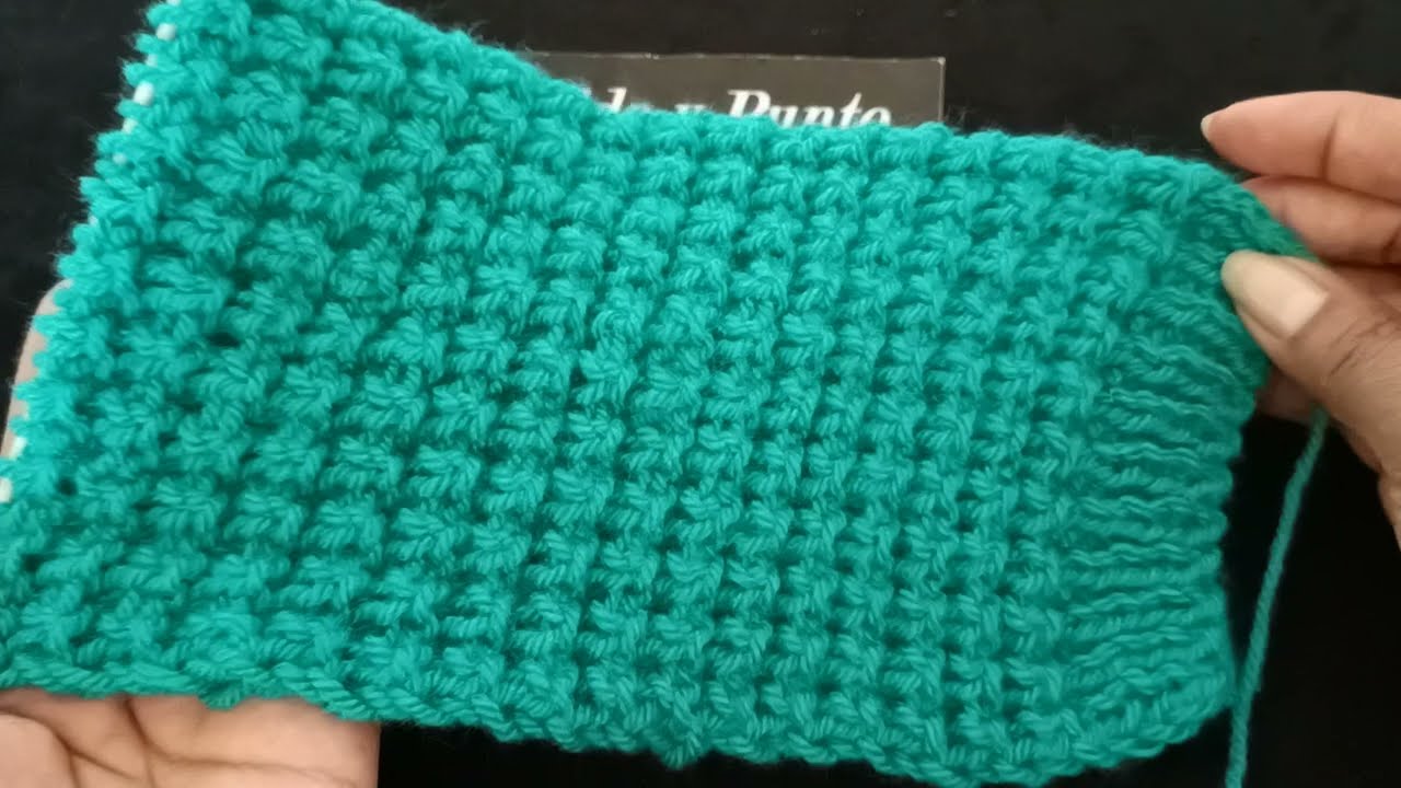 Tejido y punto fácil a dos agujas.( Principiantes )- Tricot - Knitting.