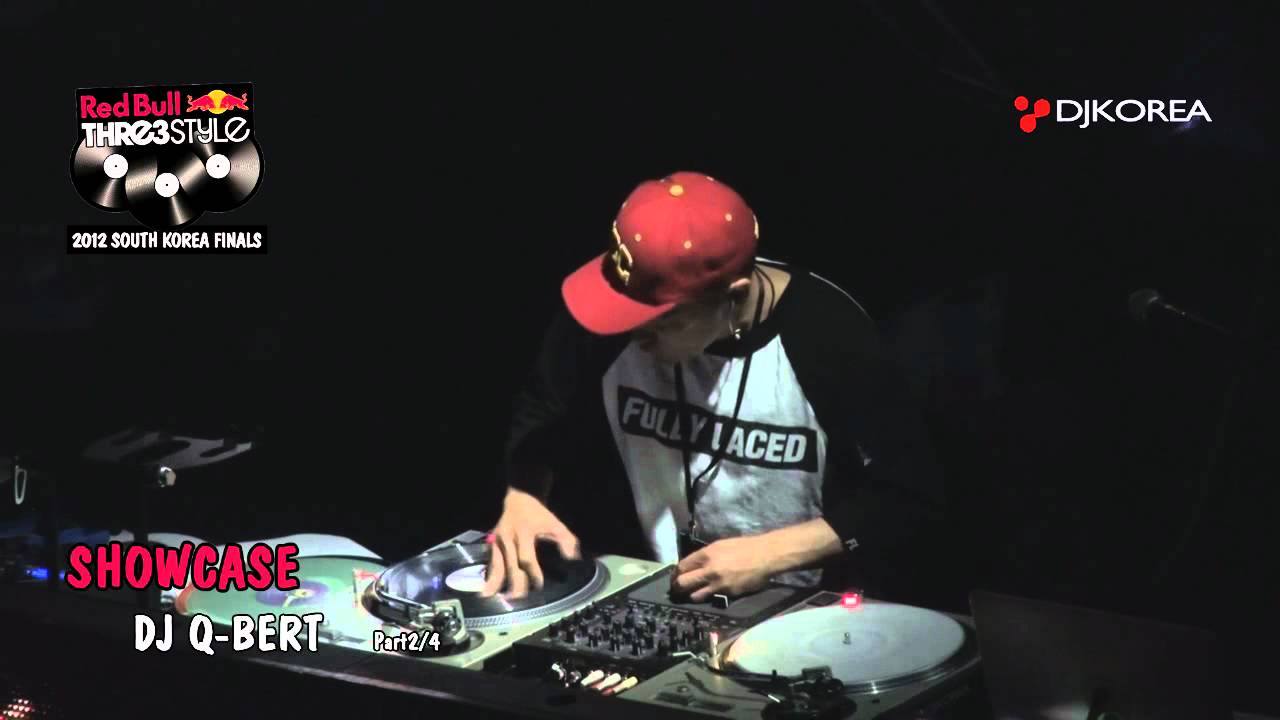 DJ Q-Bert RedBullThre3style 2012 Korea Finals Showcase Part 2 / 4