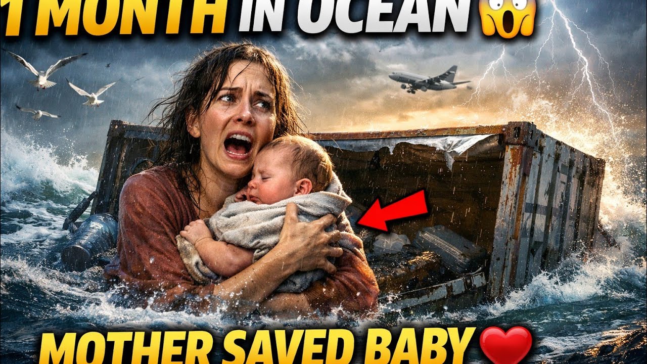 Impossible Survival Story 🌊 | Mother Saved Baby in Sea 