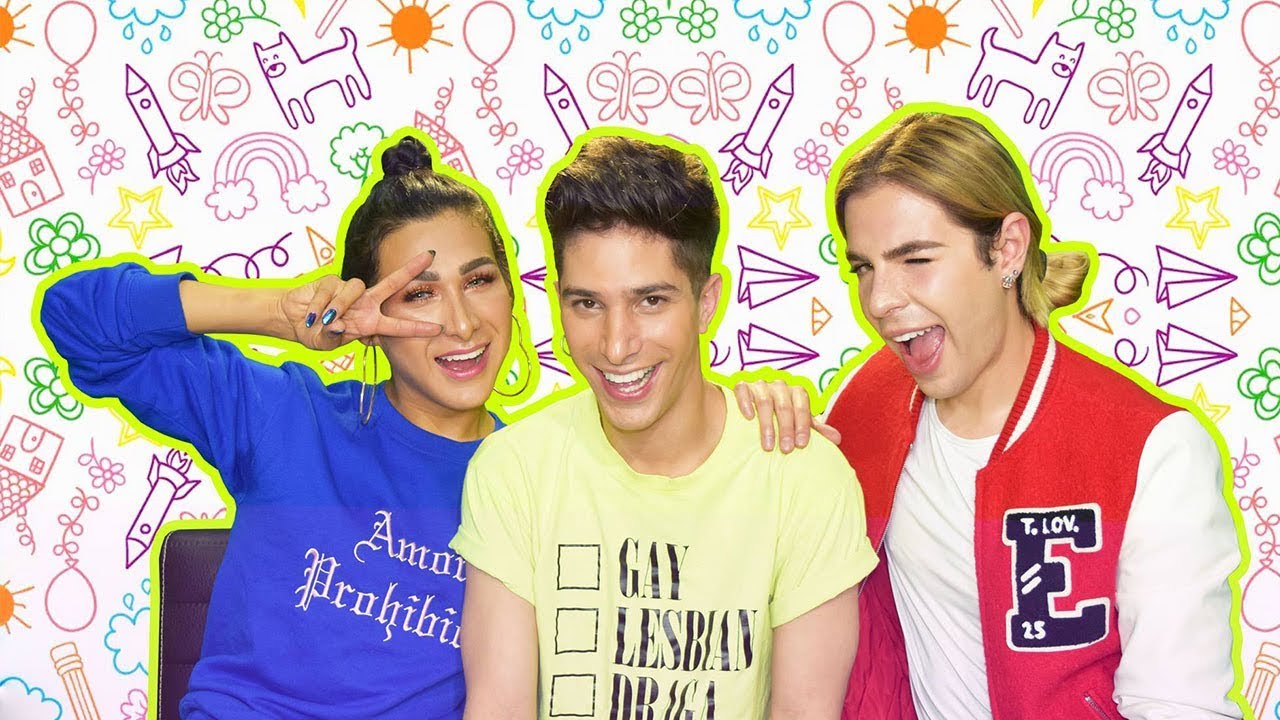 REACCIONANDO A NUESTRAS FOTOS DE NIÑOS 😱 │ Los Jonas Vloggers