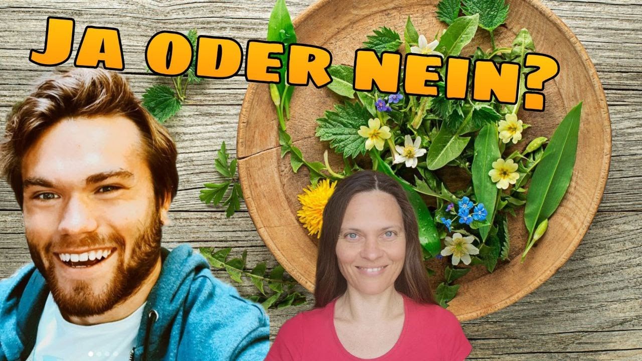 Wildkräuter vor dem Essen waschen oder nicht? Mit Elias Leppe.