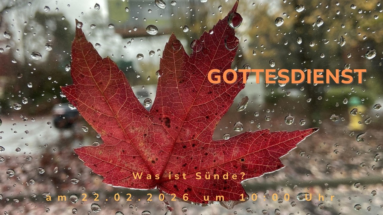 Gottesdienst vom 22.02.2026
