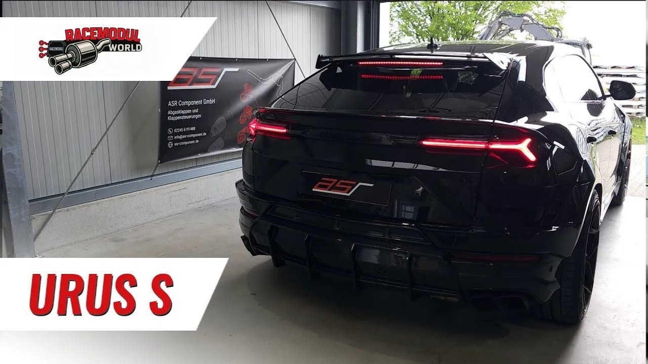 Lamborghini Urus - Maximaler Sound - Klappensteuerung CB2 PRO + Memory Funktionen - asr component