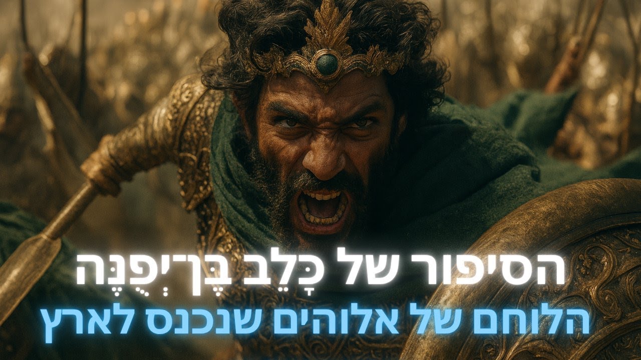 הסיפור של כָּלֵב בֶּן־יְפֻנֶּה – הלוחם של אלוהים שנכנס לארץ המובטחת [מסעות מקראיים📖🙏]