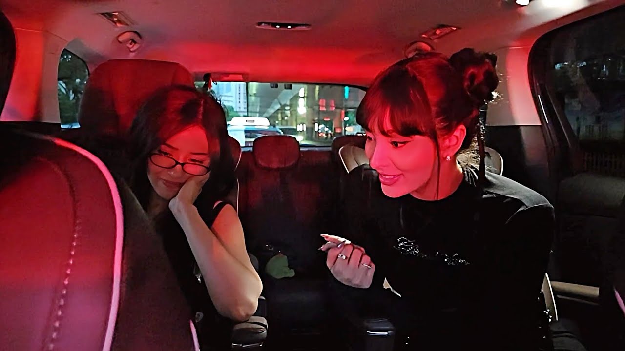 Faouzia with Pokimane in Shanghai | July 8, 2025
