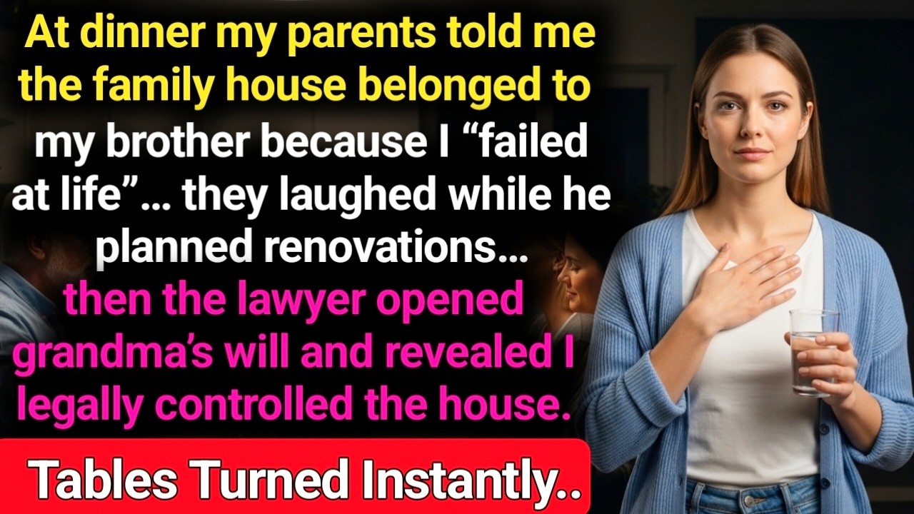 My Parents Said Your Brother Deserves The House Until The Will Was Read In Court