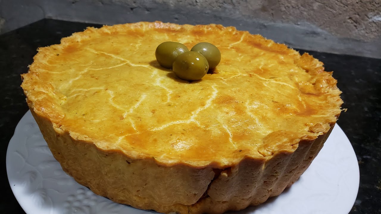 Torta de Frango com Massa Podre