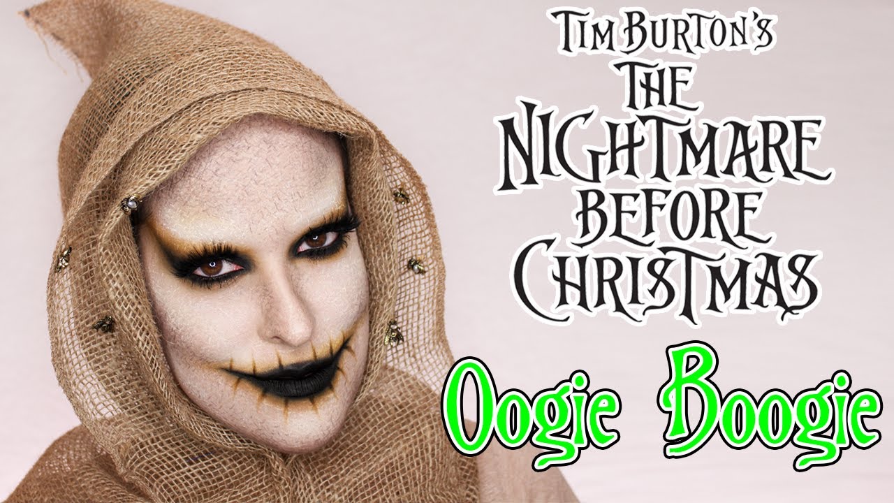 OOGIE BOOGIE from THE NIGHTMARE BEFORE CHRISTMAS | Makeup Tutorial